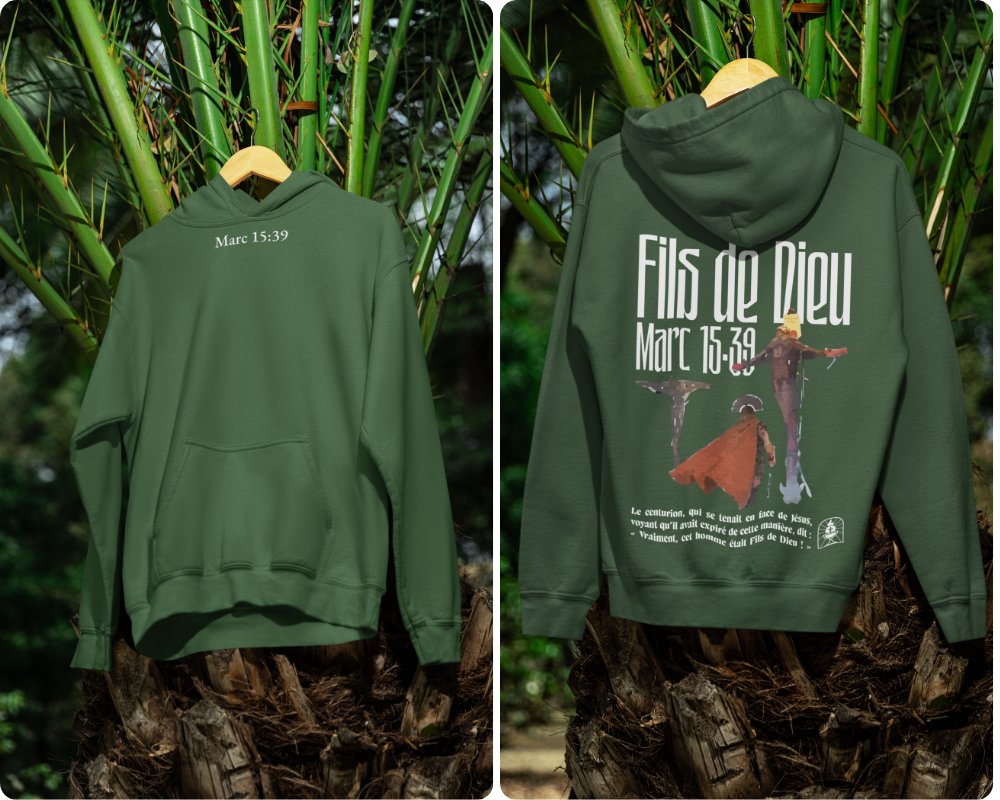 Hoodie Marc 15:39 Le 14e Apôtre